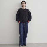 カラーメランジワッフルクルーネックニット | coen【women】 | 詳細画像2 