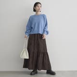 ショート丈 エアリーヤーンソウバリクルーネックニット | coen【women】 | 詳細画像20 