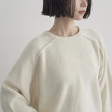 ショート丈 エアリーヤーンソウバリクルーネックニット | coen【women】 | 詳細画像7 