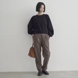ショート丈 エアリーヤーンソウバリクルーネックニット | coen【women】 | 詳細画像8 