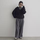エアリーヤーン フード付きVネックニット | coen【women】 | 詳細画像10 
