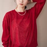 【UVカット】オータムシアークルーネックニット | coen【women】 | 詳細画像18