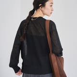 【UVカット】オータムシアークルーネックニット | coen【women】 | 詳細画像4