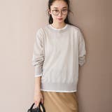 【UVカット】オータムシアークルーネックニット | coen【women】 | 詳細画像8