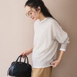 【UVカット】オータムシアークルーネックニット | coen【women】 | 詳細画像9