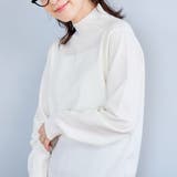 モチモチ天竺 ウォッシャブルハイネックニット【インフルエンサー紹介アイテム】 | coen【women】 | 詳細画像5 