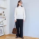 モチモチ天竺 ウォッシャブルハイネックニット【インフルエンサー紹介アイテム】 | coen【women】 | 詳細画像6 
