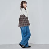 モチモチ ウォッシャブルリブクルーネックニット【Youtube紹介アイテム】 | coen【women】 | 詳細画像9 