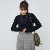 モチモチ ウォッシャブルリブクルーネックニット【Youtube紹介アイテム】 | coen【women】 | 詳細画像11 