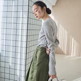 モチモチ ウォッシャブルリブクルーネックニット【Youtube紹介アイテム】 | coen【women】 | 詳細画像18 