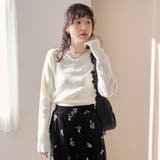 モチモチ ウォッシャブルリブクルーネックニット【Youtube紹介アイテム】 | coen【women】 | 詳細画像2 