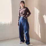 モチモチ ウォッシャブルリブクルーネックニット【Youtube紹介アイテム】 | coen【women】 | 詳細画像25 