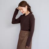 モチモチ ウォッシャブルリブクルーネックニット【Youtube紹介アイテム】 | coen【women】 | 詳細画像26 