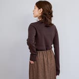 モチモチ ウォッシャブルリブクルーネックニット【Youtube紹介アイテム】 | coen【women】 | 詳細画像28 