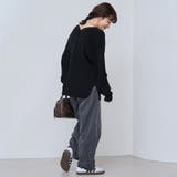 ウール混2WAY ワッフルニットプルオーバー | coen【women】 | 詳細画像13 