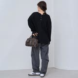 ウール混2WAY ワッフルニットプルオーバー | coen【women】 | 詳細画像14 