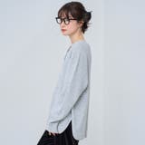 ウール混2WAY ワッフルニットプルオーバー | coen【women】 | 詳細画像20 