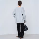 ウール混2WAY ワッフルニットプルオーバー | coen【women】 | 詳細画像23 