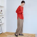 ウール混2WAY ワッフルニットプルオーバー | coen【women】 | 詳細画像28 