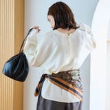 ウール混2WAY ワッフルニットプルオーバー | coen【women】 | 詳細画像4 