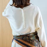 ウール混2WAY ワッフルニットプルオーバー | coen【women】 | 詳細画像5 