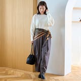 ウール混2WAY ワッフルニットプルオーバー | coen【women】 | 詳細画像6 