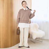 スウェットライク2wayニット | coen【women】 | 詳細画像20