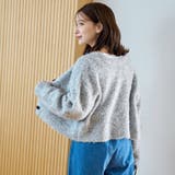 ブークレ 2way ミックスニットカーディガン 【Youtube紹介アイテム】 | coen【women】 | 詳細画像8