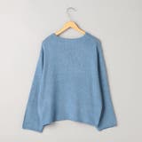 テープヤーンボートネックニットプルオーバー | coen【women】 | 詳細画像16