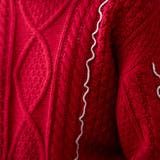 配色メローケーブル編みニットプルオーバー | coen【women】 | 詳細画像23 