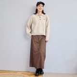 襟付きポロニット | coen【women】 | 詳細画像13