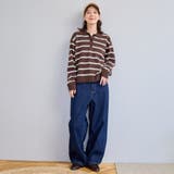 襟付きポロニット | coen【women】 | 詳細画像17