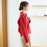 襟付きポロニット | coen【women】 | 詳細画像21