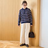 襟付きポロニット | coen【women】 | 詳細画像32