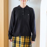 襟付きポロニット | coen【women】 | 詳細画像33