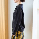 襟付きポロニット | coen【women】 | 詳細画像34
