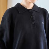 襟付きポロニット | coen【women】 | 詳細画像36