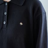 襟付きポロニット | coen【women】 | 詳細画像37