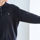 襟付きポロニット | coen【women】 | 詳細画像39