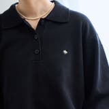 襟付きポロニット | coen【women】 | 詳細画像5