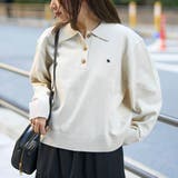 襟付きポロニット | coen【women】 | 詳細画像8