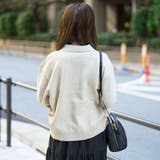 襟付きポロニット | coen【women】 | 詳細画像9