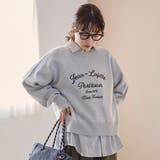 スウェットライクアソートロゴニット【Youtube紹介アイテム】 | coen【women】 | 詳細画像8