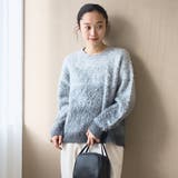 【PENNEYS(ぺニーズ)別注】 グラデ起毛シャギーニット | coen【women】 | 詳細画像2