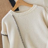 配色ステッチパッチワークニット | coen【women】 | 詳細画像10 