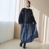 配色ステッチパッチワークニット | coen【women】 | 詳細画像14 