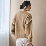 配色ステッチパッチワークニット | coen【women】 | 詳細画像22 