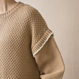 配色ステッチパッチワークニット | coen【women】 | 詳細画像23 