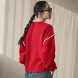 配色ステッチパッチワークニット | coen【women】 | 詳細画像29 
