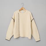 配色ステッチパッチワークニット | coen【women】 | 詳細画像37 